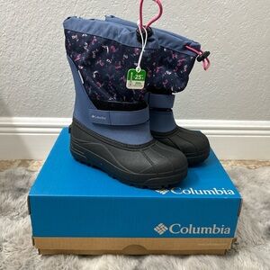 Columbia waterproof boots size youth 4